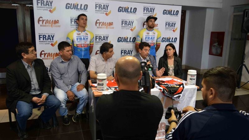 Presentaron la prueba de Mountanbike "Desafío Fray"