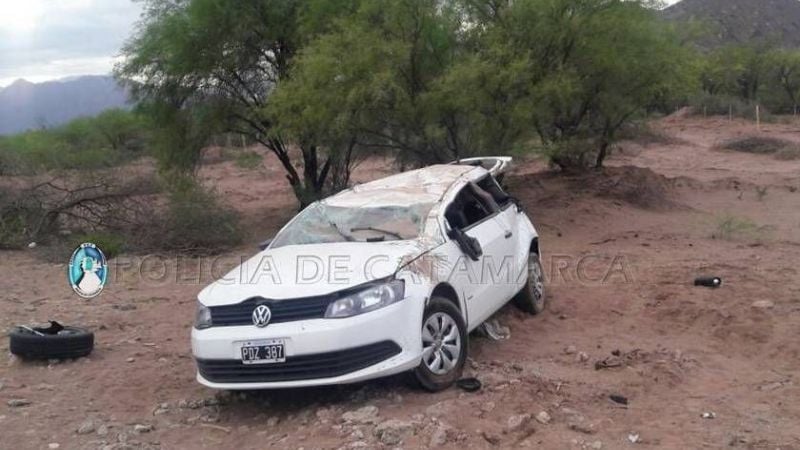 Grave accidente en la ruta 60