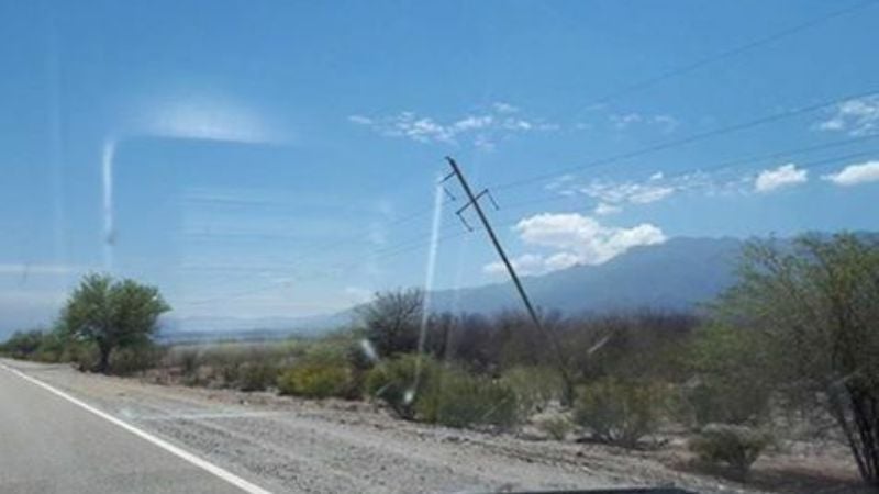 Andalgalá se recupera después del vendaval