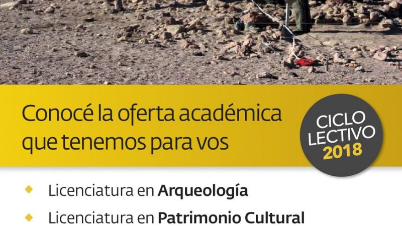 Inscripciones abiertas en la Escuela de Arqueología