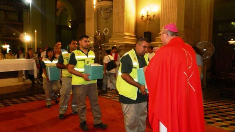 Homenaje del sector Salud a la Virgen del Valle
