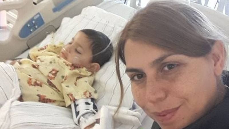 Fermín evoluciona de la intervención quirúrgica