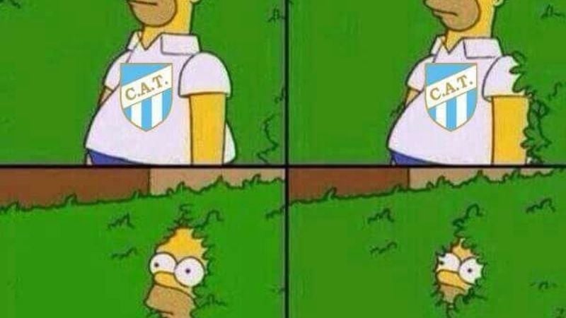 San Martín celebró la caía de Atlético ante River