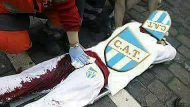 San Martín celebró la caía de Atlético ante River