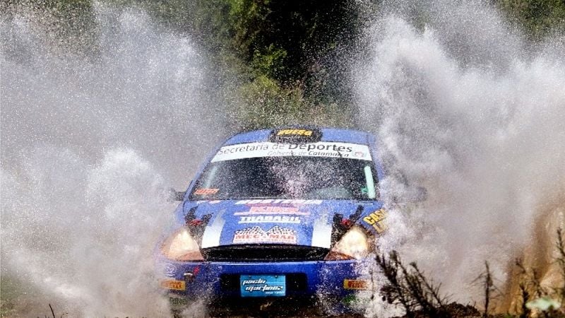 “Pachi” Martínez fue 3ro. en el “Coronación” del Rally