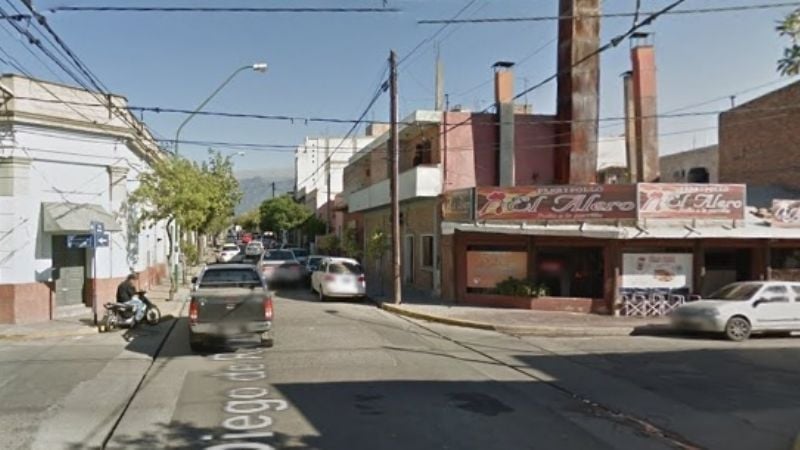 Incendio en un local de comidas