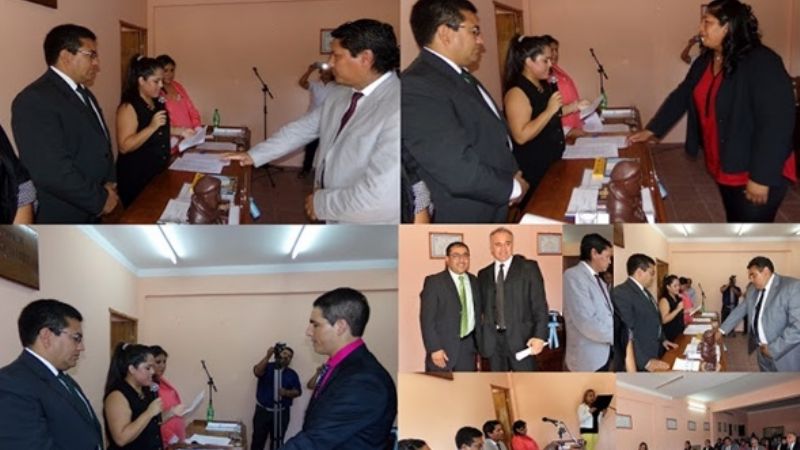 Juramento y despedida de concejales en Andalgalá