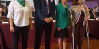DAMIÁN BRIZUELA jurando como diputado del Parlasur.