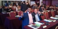 CON GABRIEL MARIOTTO en su primera sesión en el Parlasur.