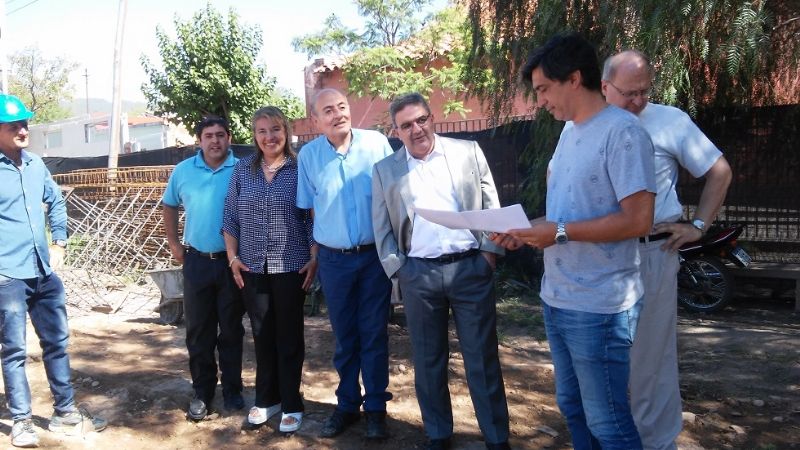Avanza la construcción del nuevo edificio del Colegio Juan Pablo II