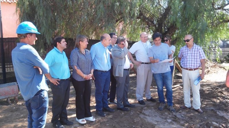 Avanza la construcción del nuevo edificio del Colegio Juan Pablo II