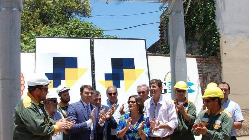 Inauguraron importante obra eléctrica en Bañado de Ovanta