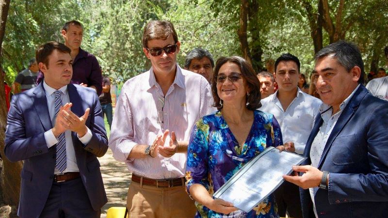 Inauguraron importante obra eléctrica en Bañado de Ovanta