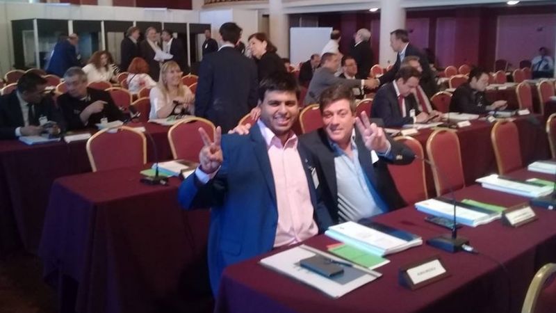 Damián Brizuela asumió en el Parlamento del Mercosur