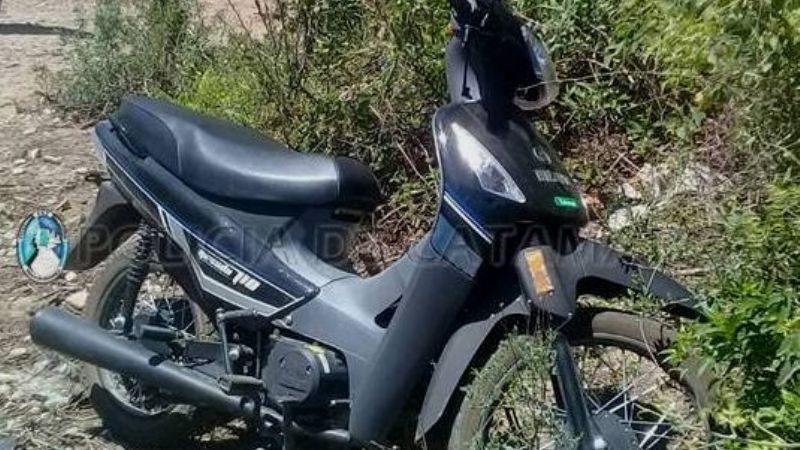 Recuperan una moto robada en Santa Rosa