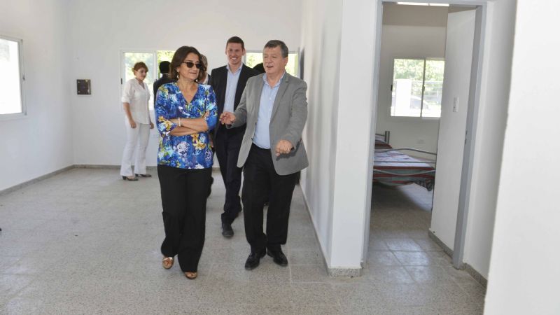 Lucía inauguró la Residencia Asistida en La Merced