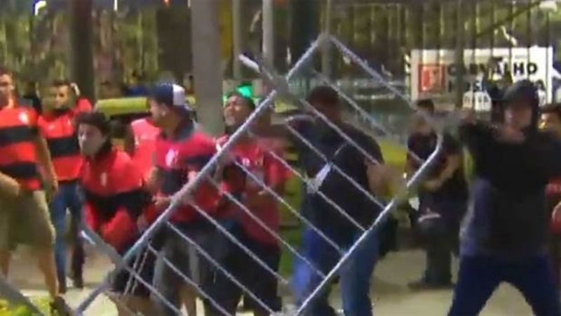 Batucada, incidentes y espionaje con drones