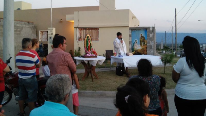 Triduo en honor a la Virgen de Guadalupe en Valle Chico