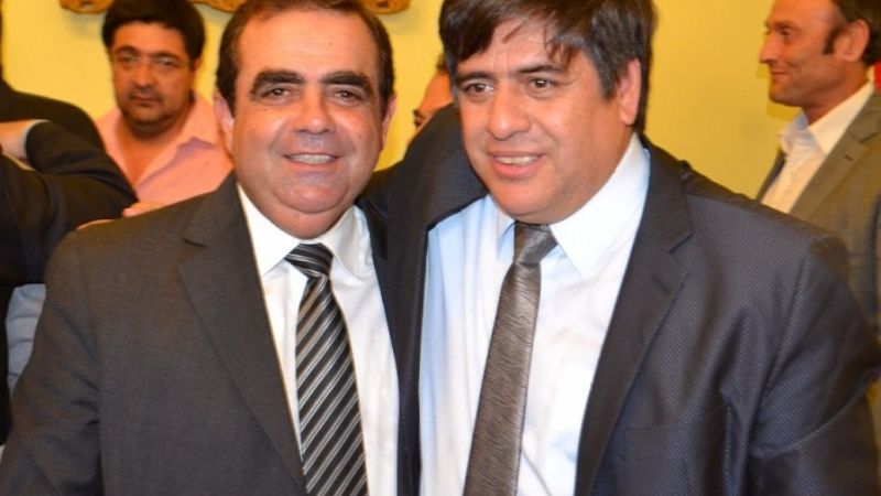 Jalil acompañó la asunción de Rivera