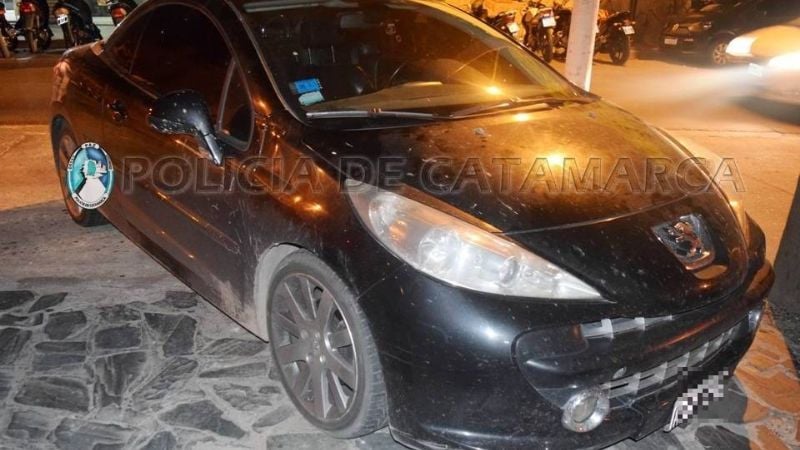 Secuestran un auto mellizo