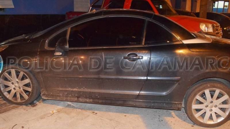 Secuestran un auto mellizo