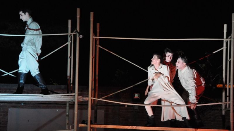 Con gran éxito se puso en escena “La rosa que estalla”