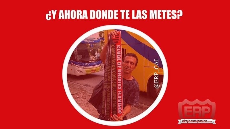 El “rojo” también festejo su título por las redes sociales