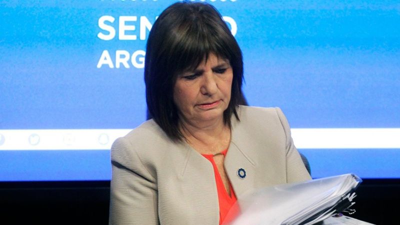 Pedirán el juicio político contra Bullrich por la represión en el Congreso