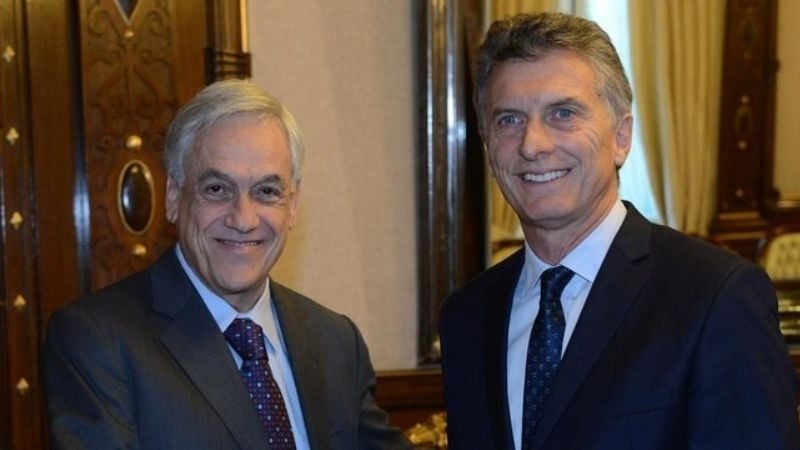 Apoyo de Macri a Piñera despertó polémica en Chile