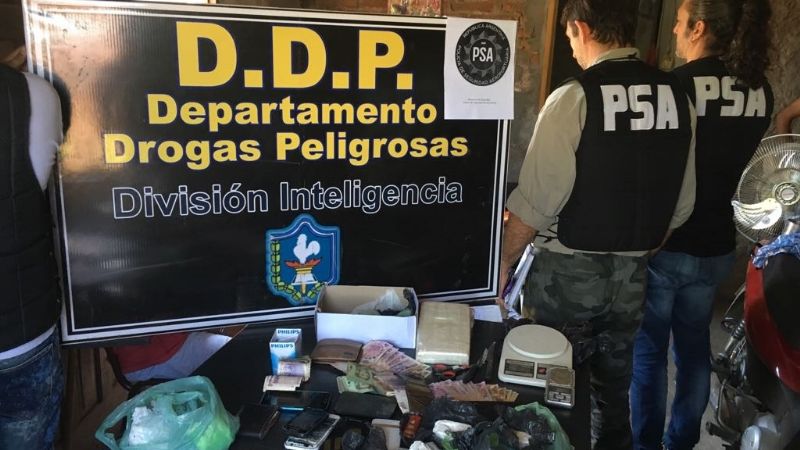 Desbaratan una banda de narcotráfico en Chaco
