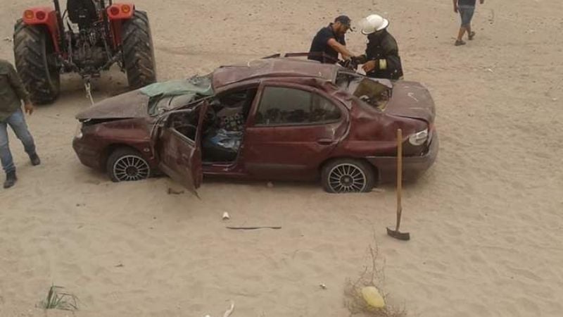 Otro violento vuelco, esta vez en Belén