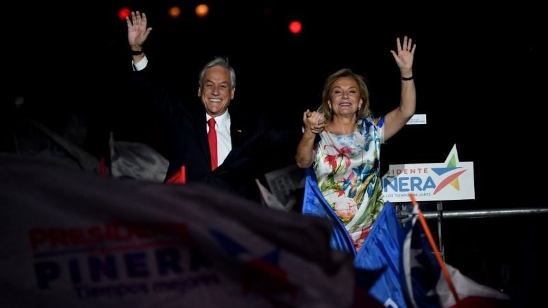 Piñera ganó el balotaje y fue electo presidente de Chile