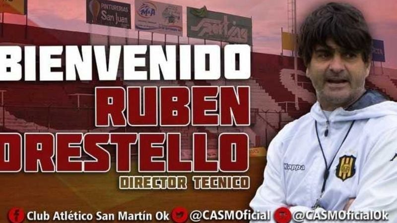 Forestello es el nuevo DT de San Martín de Tucumán