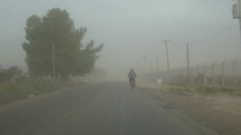 Jornada de mucho viento y temperaturas no tan altas