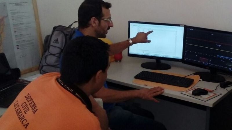 Defensa Civil actualiza el Sistema de Alarmas Tempranas en El Rodeo