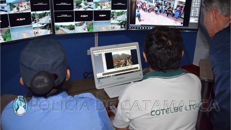 Inauguran un Centro de Monitoreo Urbano en Belén