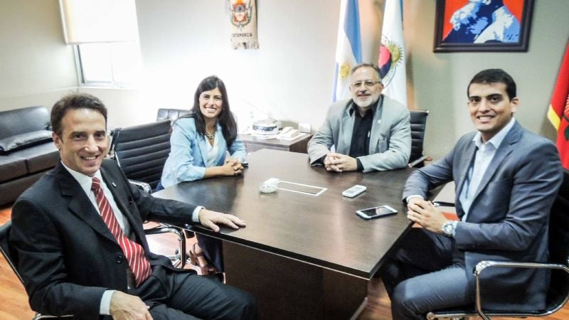 Solá Jais se reunió con las nuevas autoridades del Colegio de Abogados