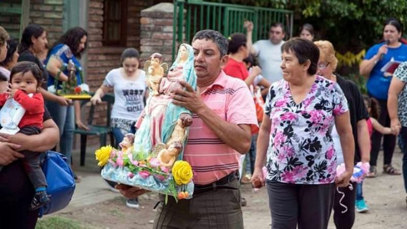 Celebraron a la Virgen del Valle en Las Pirquitas