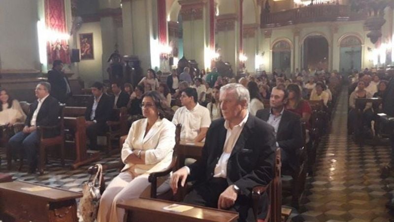 Corpacci y Jalil rindieron homenaje a la Virgen del Valle