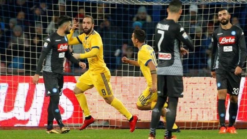 Higuaín recién operado le dio el triunfo a Juventus