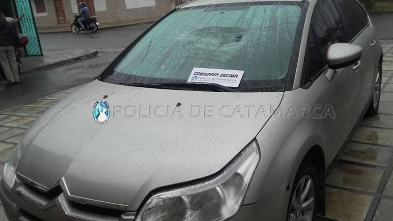 Cinematográfica persecución para detener a un hombre que golpeó a su pareja