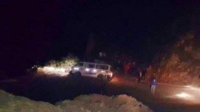 Despistó una combi que llevaba 28 alumnos