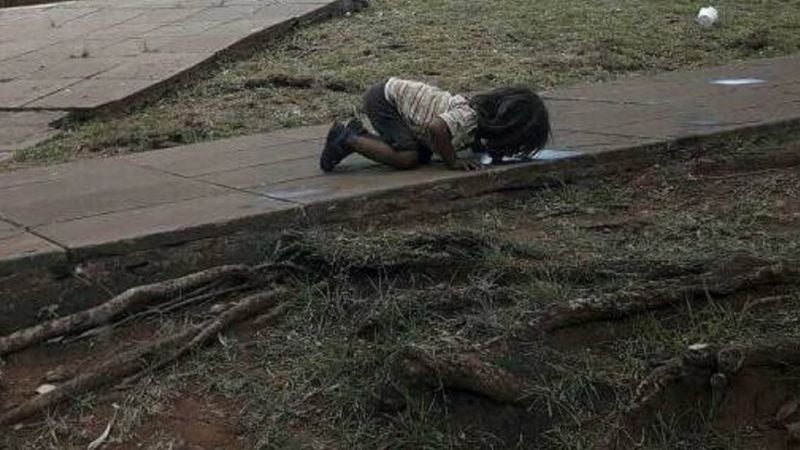 La triste imagen que dio la vuelta al mundo