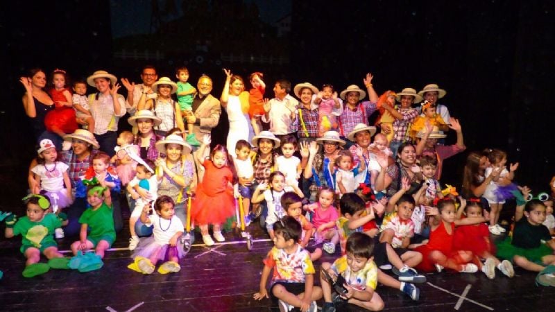 El Jardín del Senado despidió el año con una gran fiesta