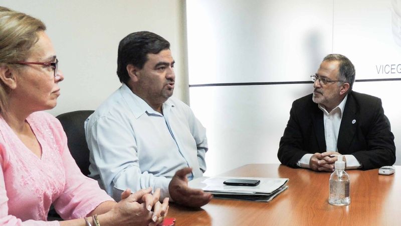 Solá Jais recibió a la Asociación de Trabajadores del Senado