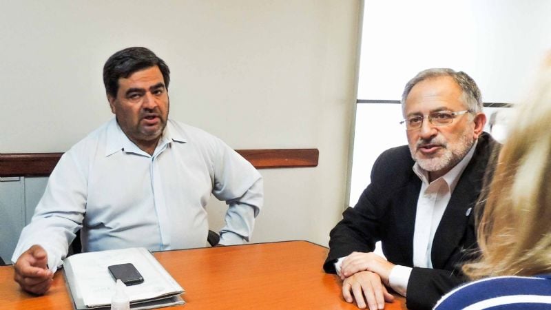 Solá Jais recibió a la Asociación de Trabajadores del Senado