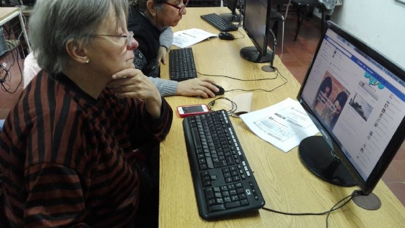 Acto de cierre de los talleres destinados a adultos mayores