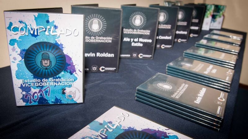 Entrega de los últimos trabajos realizados en el Estudio de Grabación