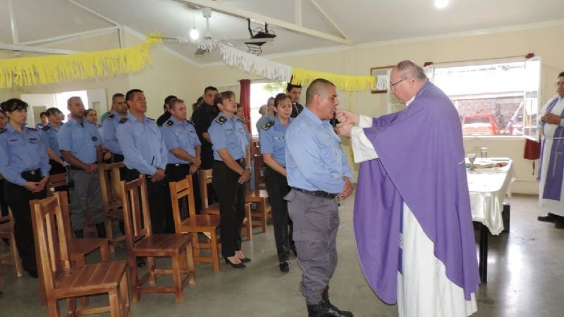 Culminó la misión con la Virgen del Valle en el Servicio Penitenciario