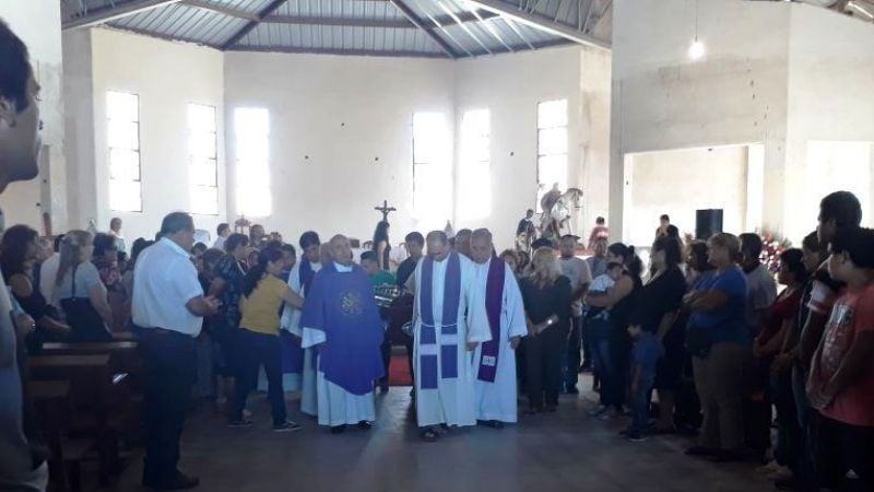 Emotiva despedida al Padre Raúl Contreras